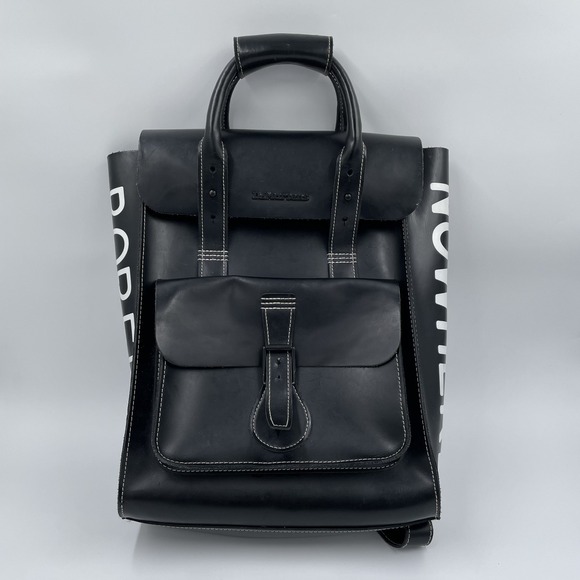 Dr. Martens Handbags - Dr Martens x Sex Pistols Boredom Nowhere Rare Large Black Rucksack Backpack Bag